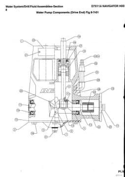 236318005 Кронштейн бентонитового насоса 16x20A