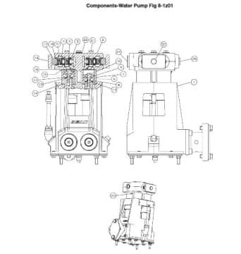 236318005 Кронштейн бентонитового насоса 16x20A
