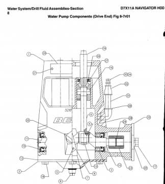 234680009 Муфта соединительная бентонитового насоса 7х11А, 7х11 SII