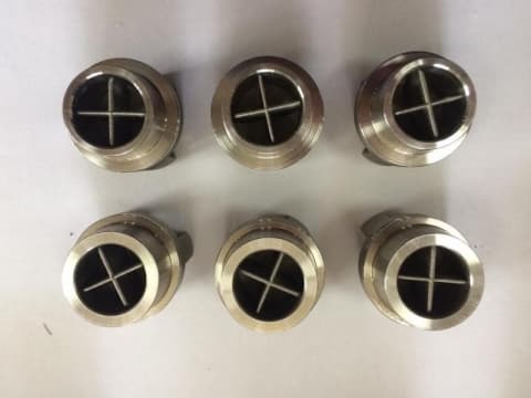 Комплект клапанов бентонитового насоса (6шт.) JT2020, JT2720