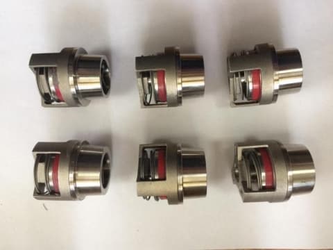 Комплект клапанов бентонитового насоса (6шт.) JT2020, JT2720